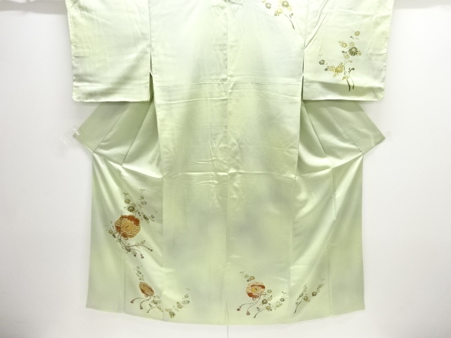 鏡裏模様刺繍訪問着